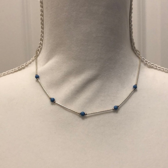 🆕💎Navajo Blue Beaded Necklace💎 - Picture 4 of 5
